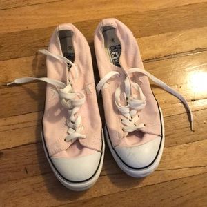 Pink converse